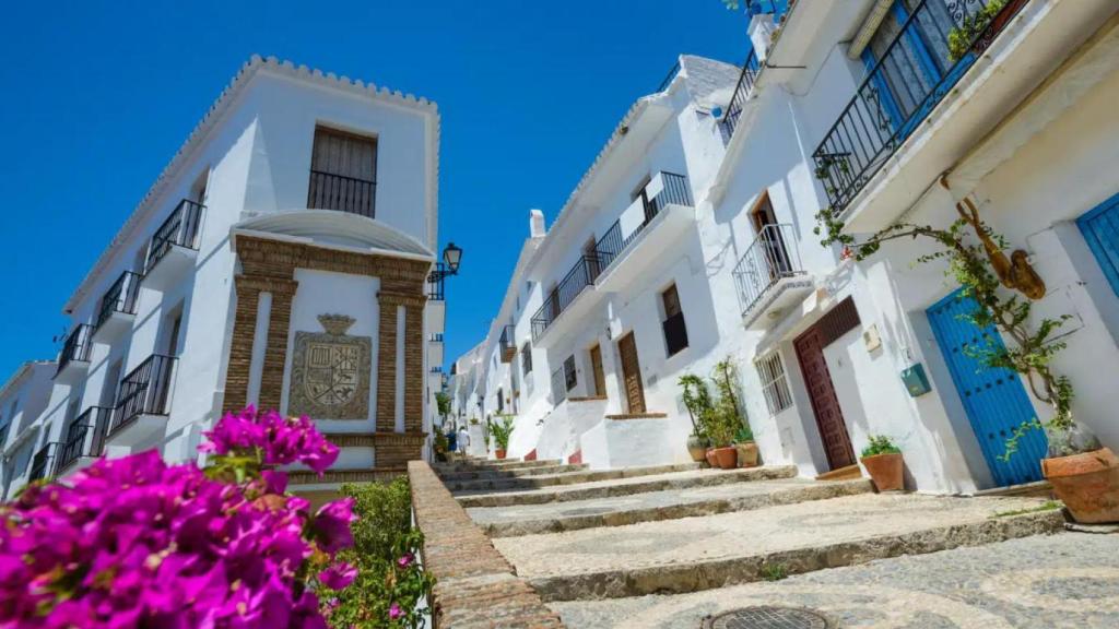 Imagen de las calles de Frigiliana.