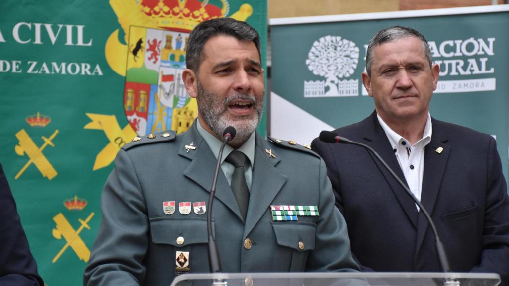 El teniente coronel de la Comandancia de Zamora, Héctor David Pulido