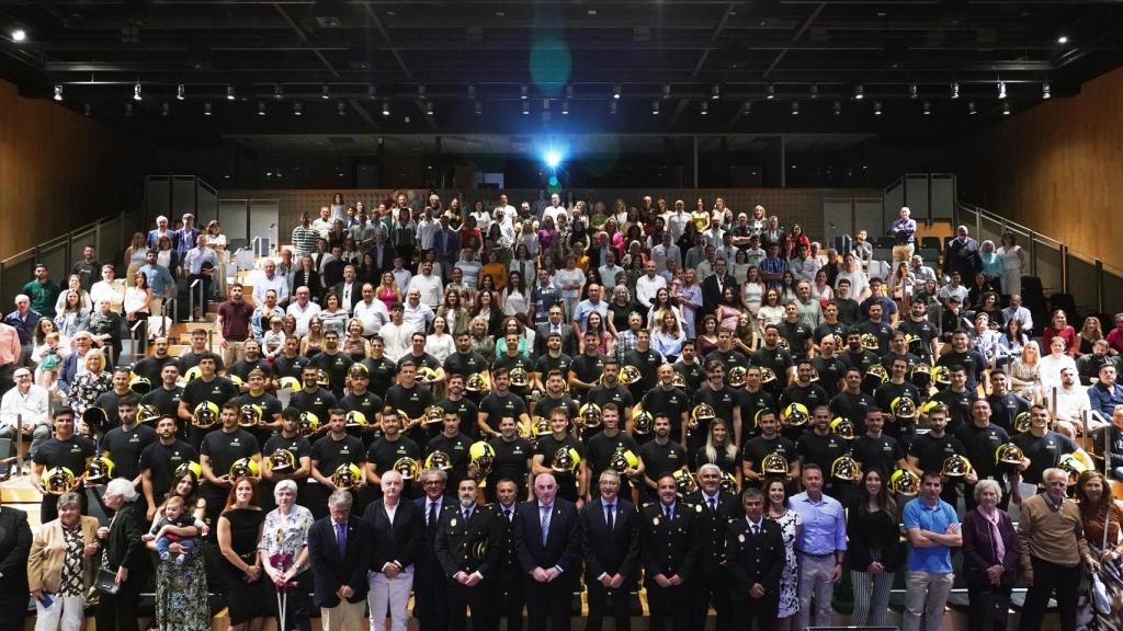 Toma de posesión de los nuevos integrantes del Consorcio Provincial de Bomberos de Málaga.