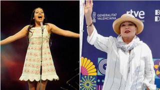 Así se encuentra la cantante a los 77 años de edad.