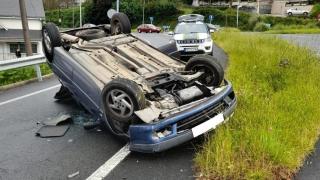 Estado del vehículo en Paderne.