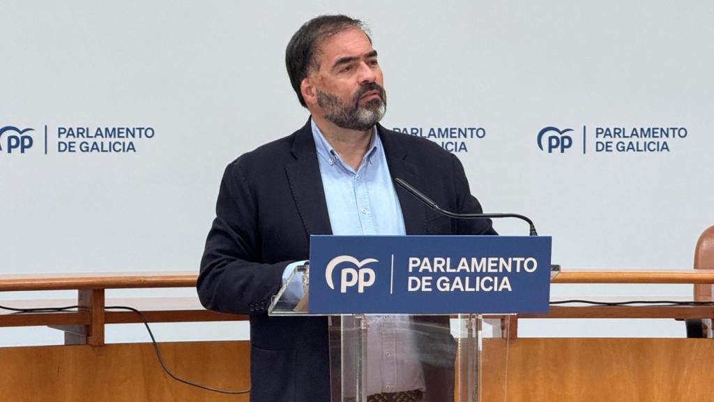 Alberto Pazos, portavoz del PP en el Parlamento.