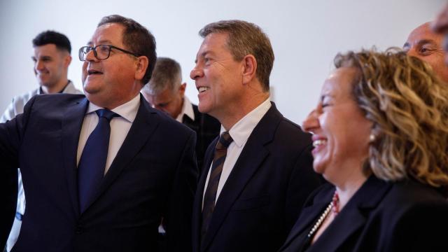 Page durante la inauguración de una hospedería en la localidad toledana de Orgaz.