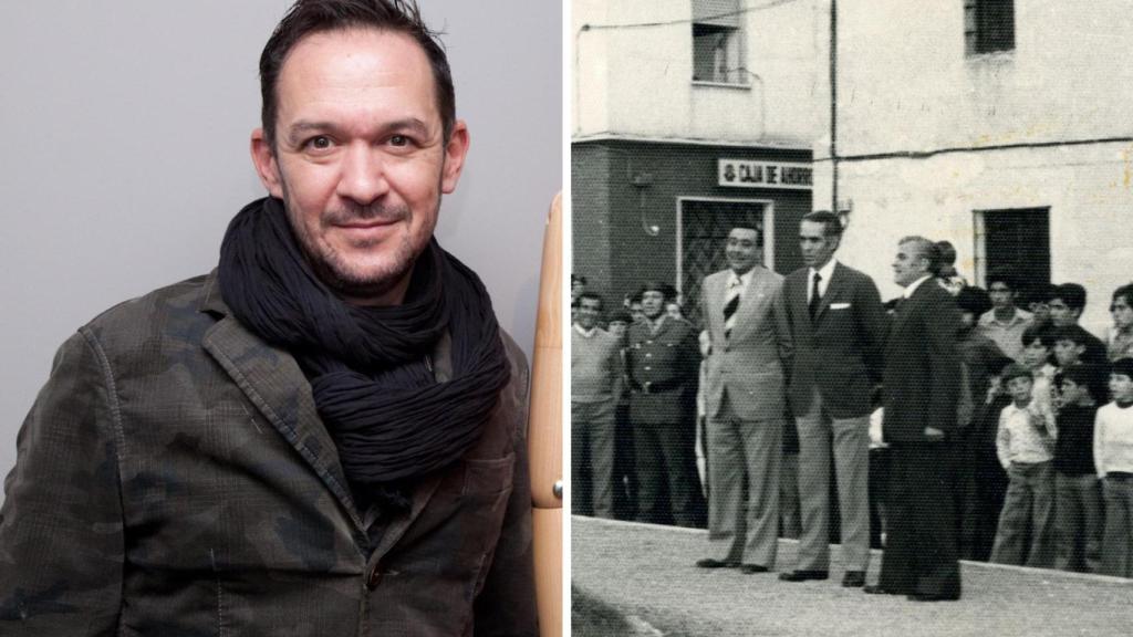 (i) El diseñador Ulises Mérida (d) Una imagen antigua del artista Francisco García Kalato.