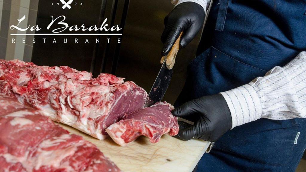 Carnes del restaurante La Baraka