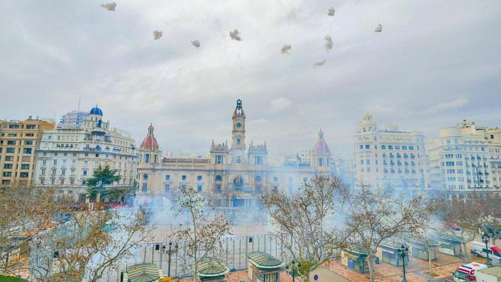 Mascletà en las Fallas 2025. JCF