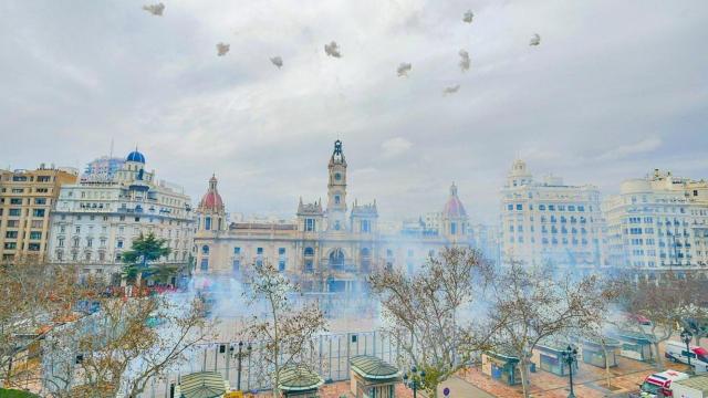 Mascletà en las Fallas 2025. JCF