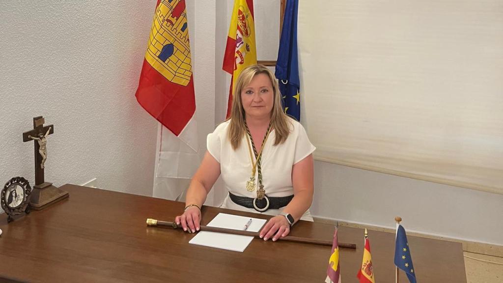 La alcaldesa de Jorquera, María Pilar Medina Martínez.