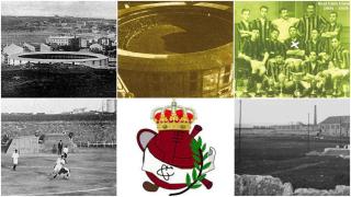 Diferentes imágenes de la historia del Coruña FC.