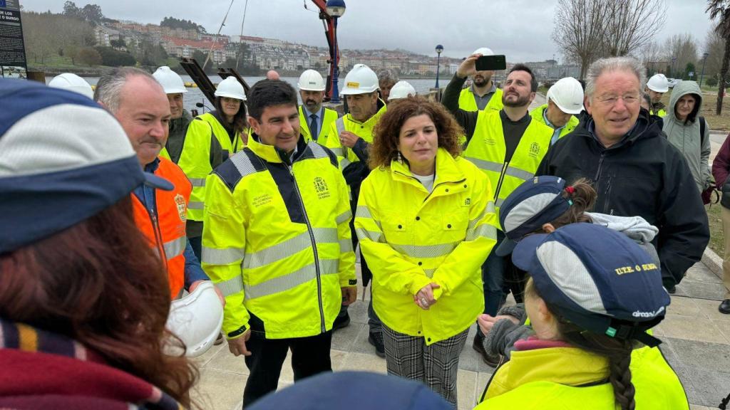 El Delegado del Gobierno, en una foto reciente a la zona.
