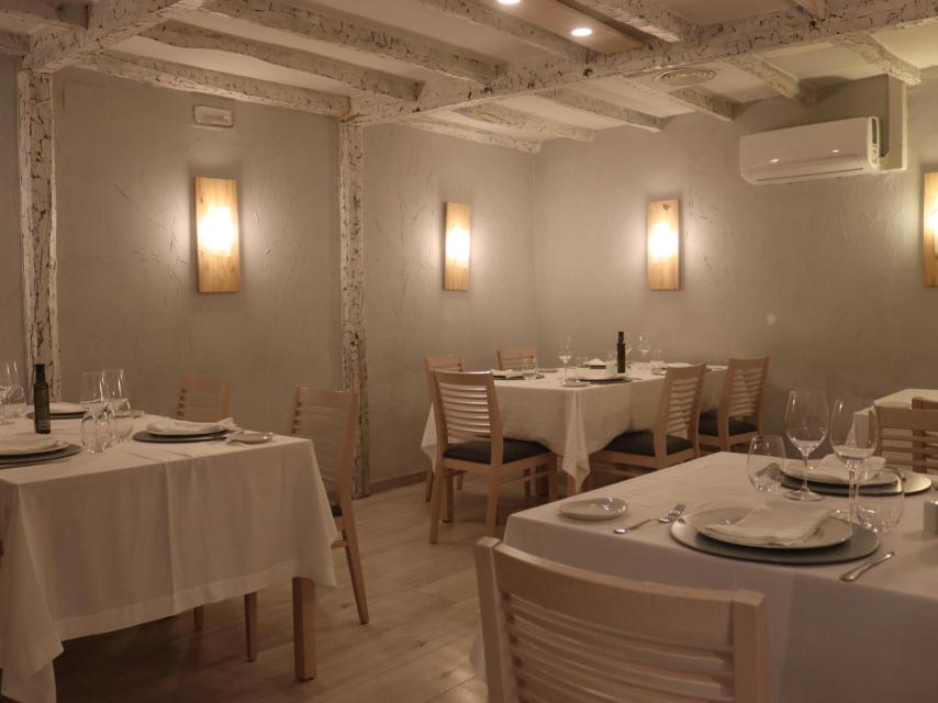 Una  de las salas del restaurante