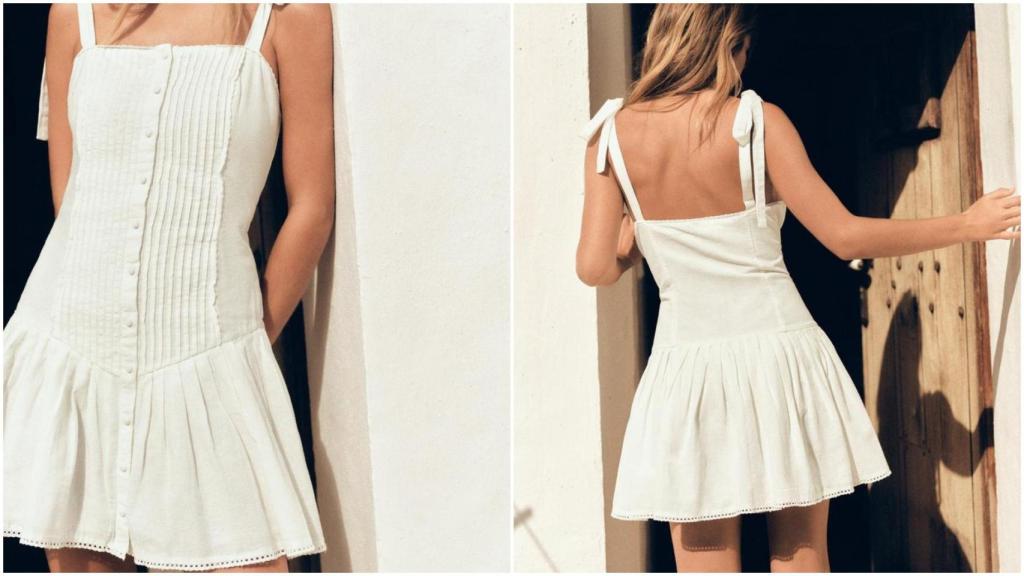 Vestido corto de Zara. Ref: 0881/385/251