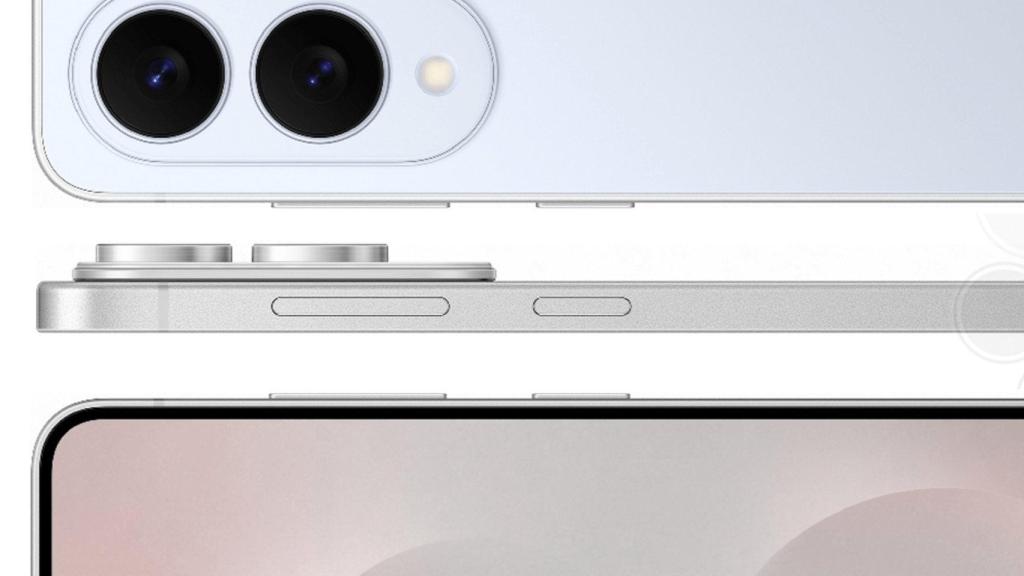 Samsung Galaxy S25 Edge en una imagen renderizada filtrada