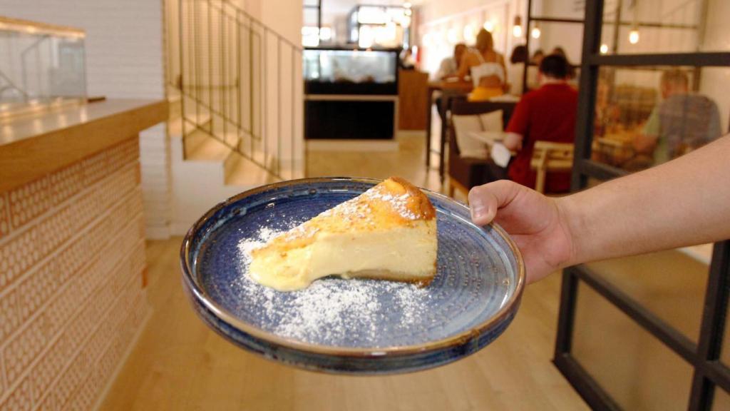 Tarta de queso de Sicilia in Bocca.