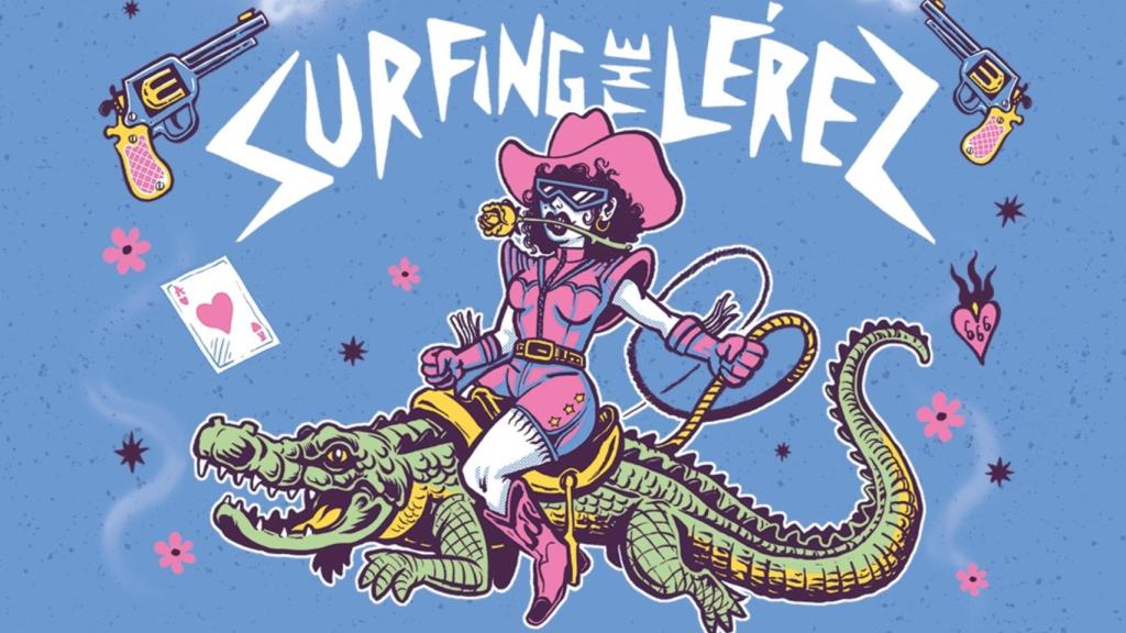 Surfing the Lérez en Pontevedra.