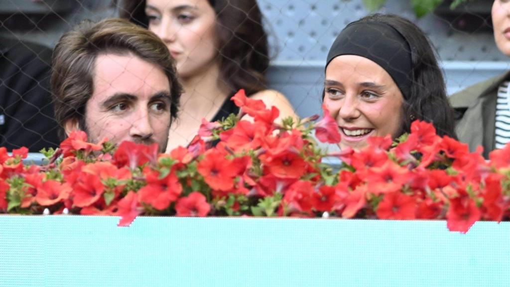 Victoria Federica y Borja Moreno Oriol en el tenis.