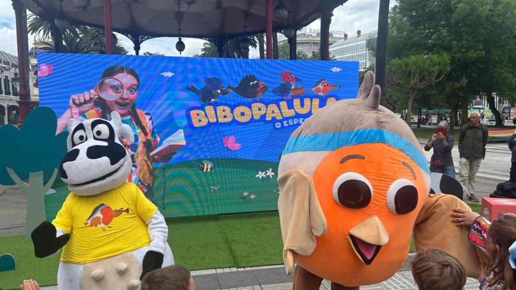 Presentación de Bibopalula en A Coruña.