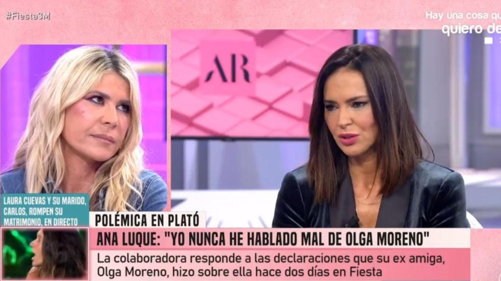 Ana Luque, este sábado en 'Fiesta'.