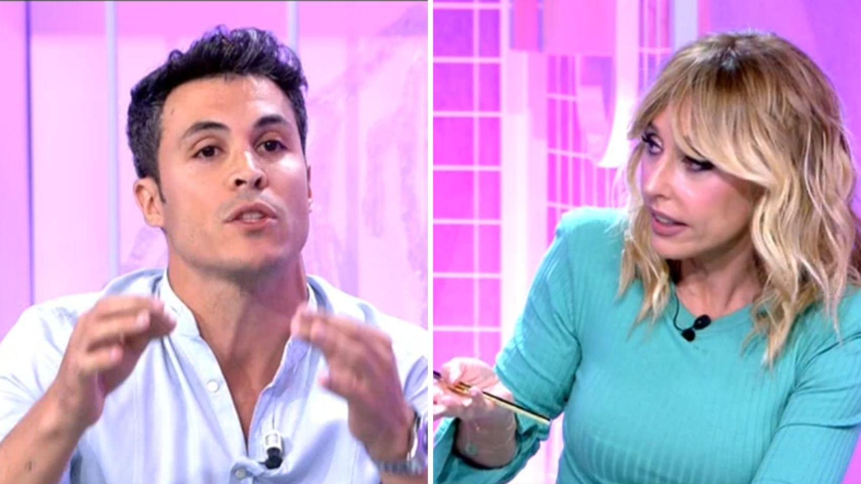 Kiko Jiménez y Emma García.