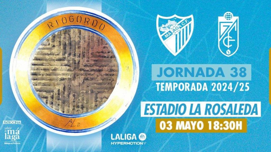 Málaga CF vs. Granada CF de Segunda División: Fecha, horario y cómo y dónde ver el derbi andaluz