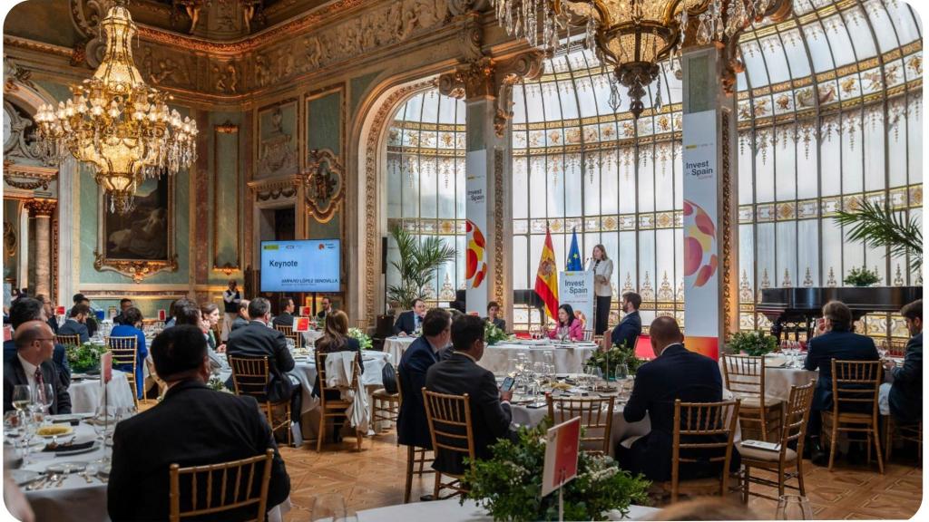 Alicia López Senovilla, secretaria de Estado de Comercio, durante el Invest in Spain.