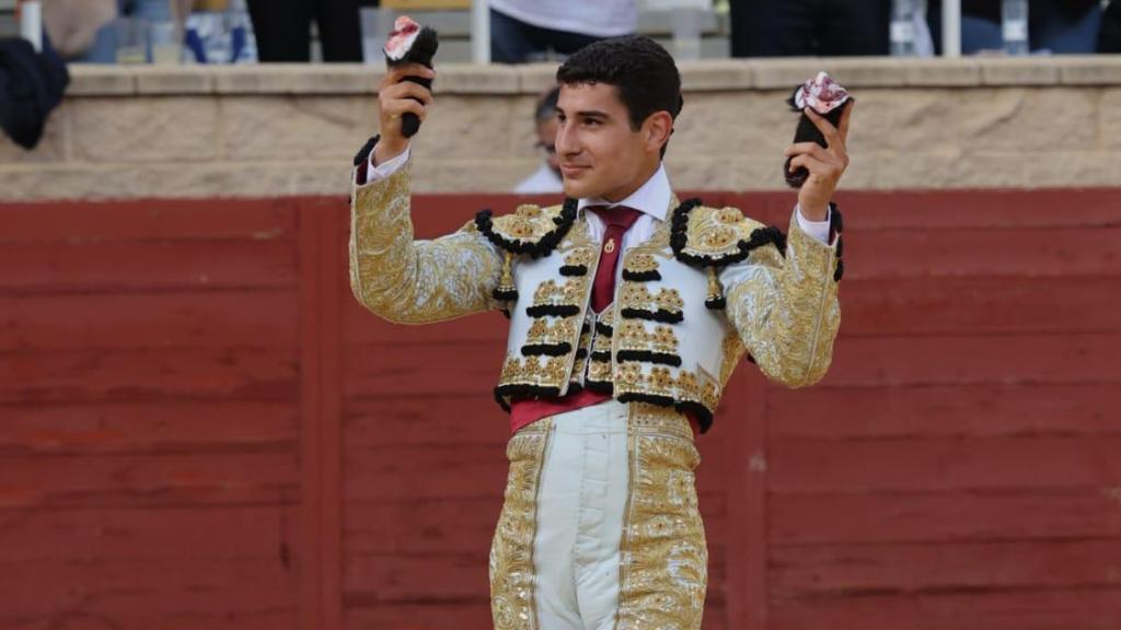 El novillero David Gutiérrez.