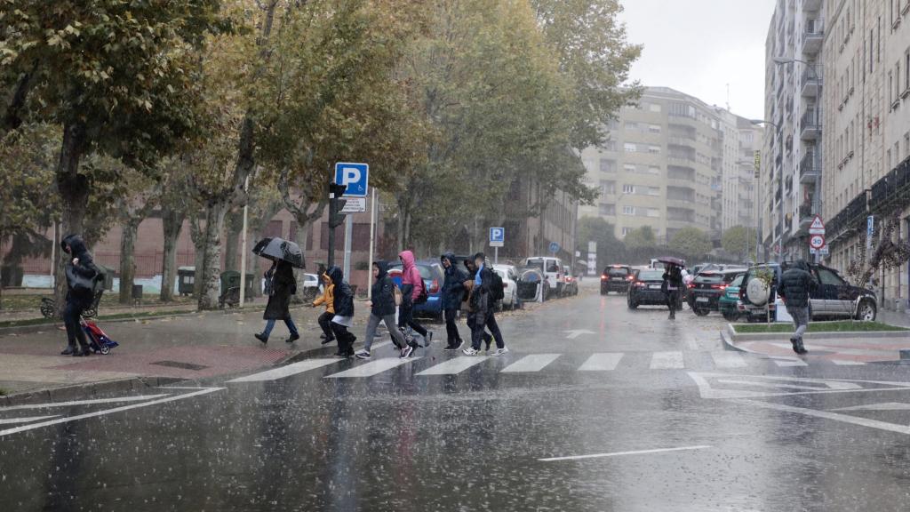 Una tormenta en Salamanca