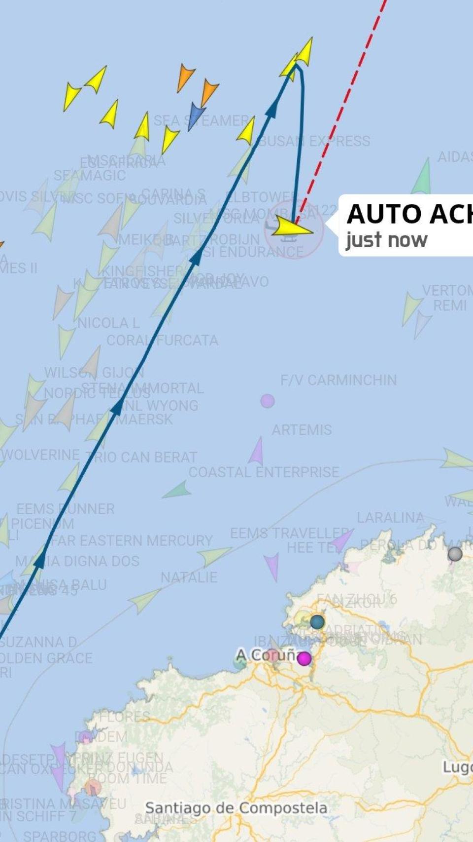 Evacuación de Salvamento Marítimo.