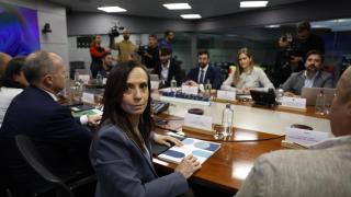 La presidenta de Red Eléctrica, Beatriz Corredor, asiste a la segunda reunión del Comité creado por el Gobierno para el análisis del apagón eléctrico.