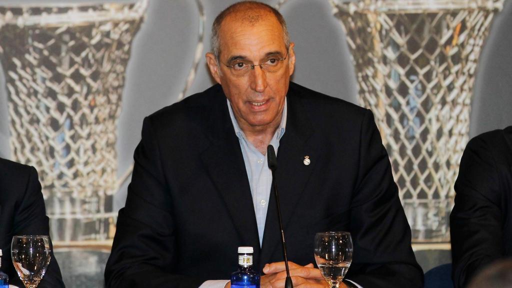 Rafa Rullán, durante su etapa en la Fundación del Real Madrid.