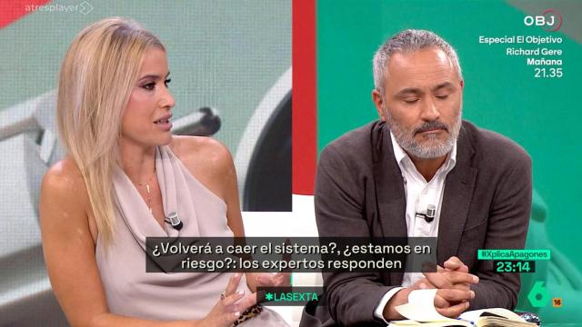 Afra Blanco y Santiago Martínez-Vares en 'laSexta Xplica'.