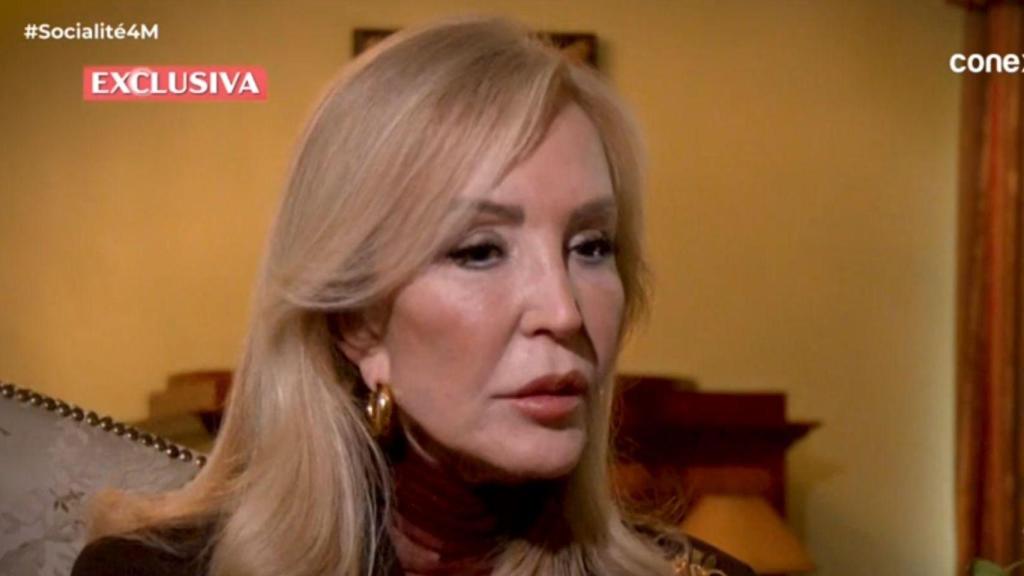 Lomana, durante la entrevista del programa.