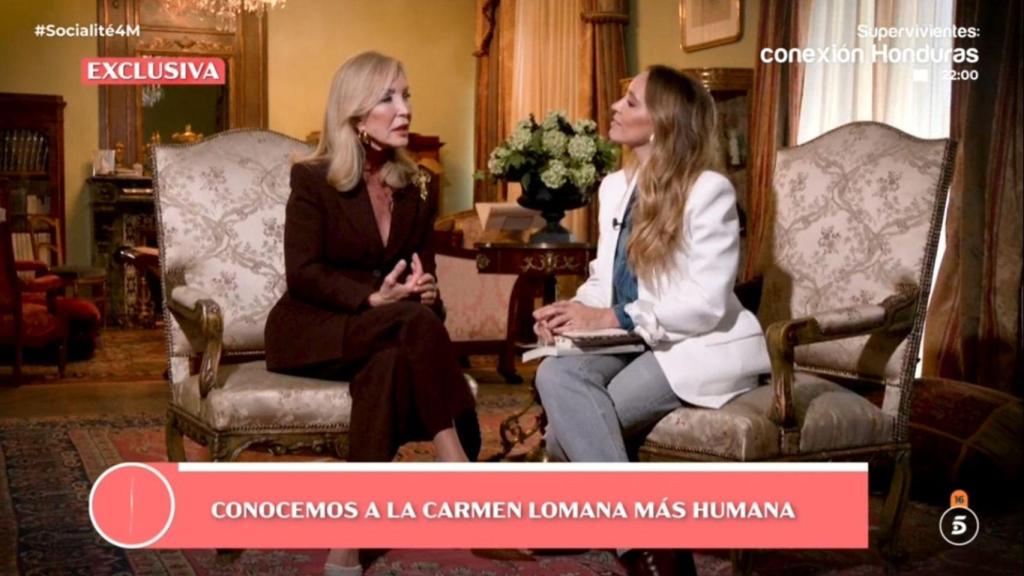 Lomana y Aránzazu Santos.