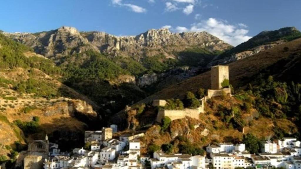 Una vista panorámica de Cazorla.