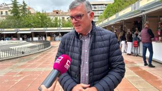 El presidente del PSOE en las Cortes de Castilla-La Mancha, Ángel Tomás Godoy.