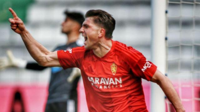 Celebración de Raúl Guti.