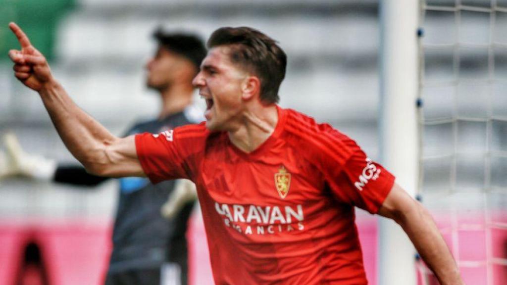 Celebración de Raúl Guti.