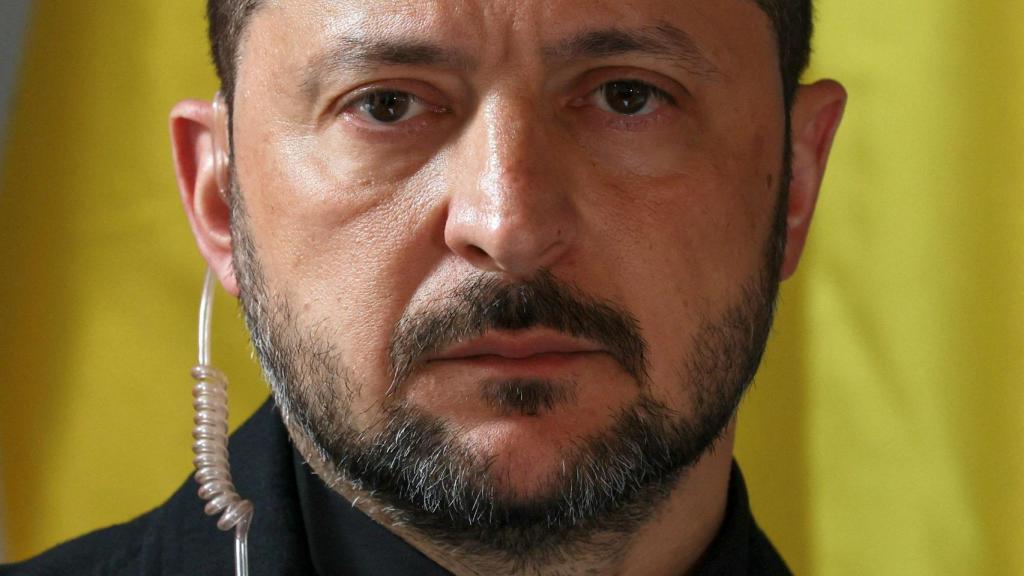 Zelenski asiste a una conferencia de prensa con el presidente checo, Petr Pavel, en Praga.