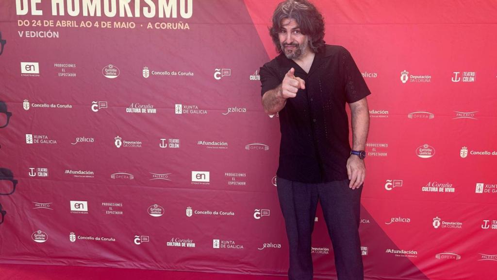 JJ Vaquero en el Teatro Colón de A Coruña.