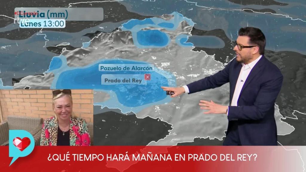 Belén Esteban y Martín Barreiro en 'D Corazón'.