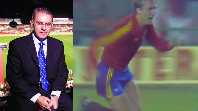 José Ángel de la Casa, y el Gol de Señor, en el 12-1 a Malta