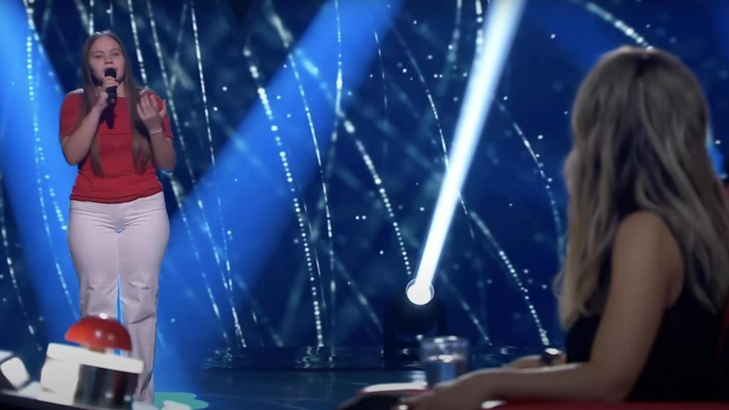 Así conquistó al jurado de La Voz Kids una joven de O Porriño (Pontevedra) cantando en gallego