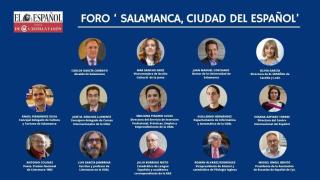 Ponentes del foro 'Salamanca, ciudad del Español’