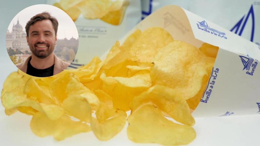 Nick O'Brien se enamora de las patatas Bonilla a la Vista