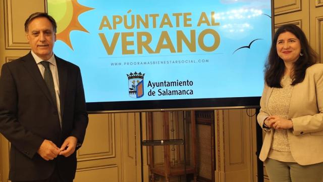 El alcalde de Salamanca presenta el programa concilia en verano 2025