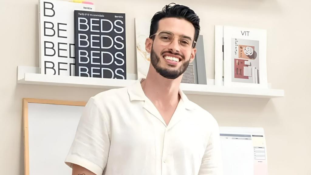 El interiorista Oscar Betancor.