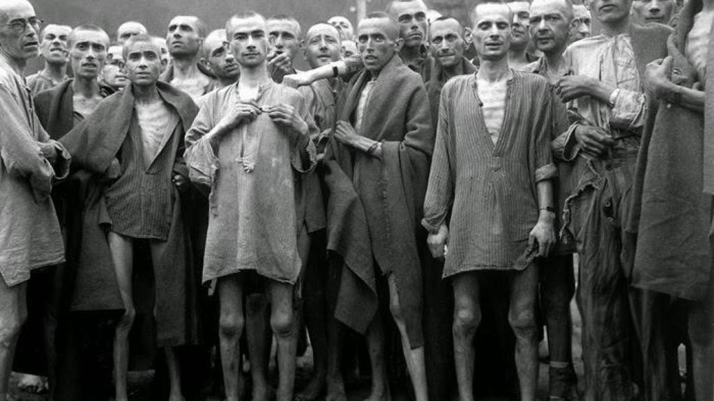 Presos deportados a Mauthausen en 1945