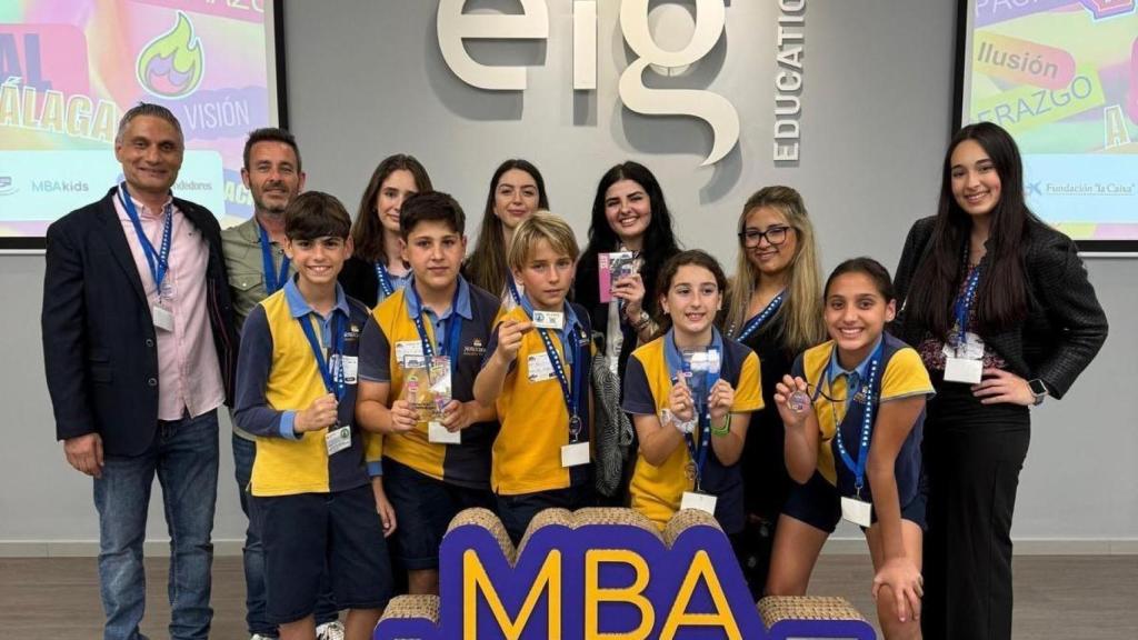 Uno de los equipos ganadores de Novaschool Añoreta.