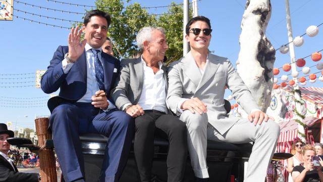 'El Turronero', el gran anfitrión de la Feria de Sevilla.