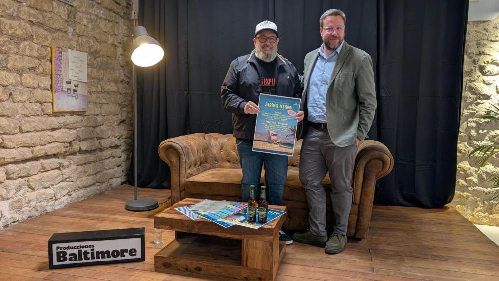 Jose Piñero y Yayo Delgado, en la presentación del Spring Festival y las actividades de Spring City.